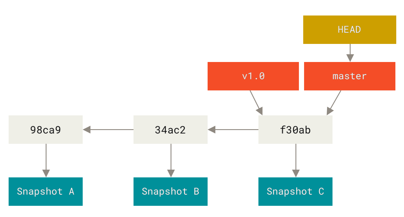 Branch və onun commit tarixi